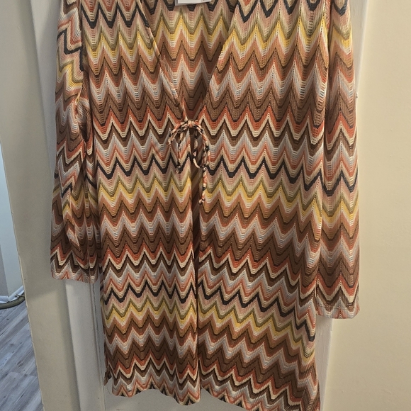 Kasper Knit  Front Tie Cardigan Size XL NWT - Picture 5 of 12